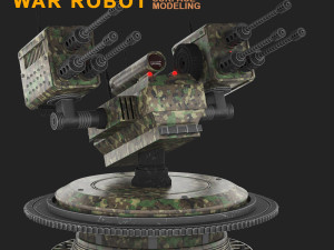Harpag Defence Robot 3D 모델