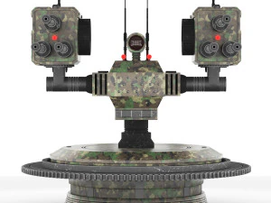 Rob&ocirc; de defesa Harpag Modelo 3D