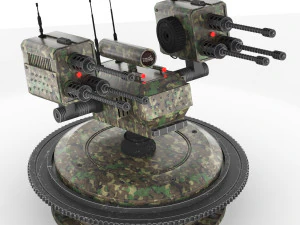 Rob&ocirc; de defesa Harpag Modelo 3D