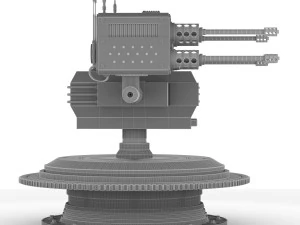 Rob&ocirc; de defesa Harpag Modelo 3D