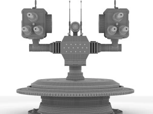 Rob&ocirc; de defesa Harpag Modelo 3D