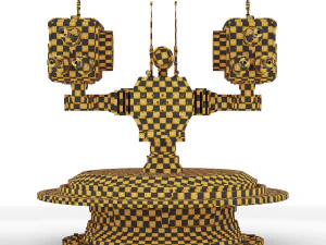 Rob&ocirc; de defesa Harpag Modelo 3D