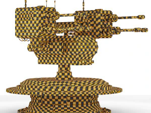 Rob&ocirc; de defesa Harpag Modelo 3D