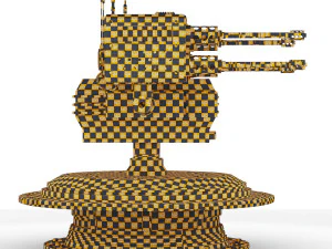 Rob&ocirc; de defesa Harpag Modelo 3D