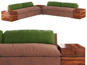 Grant Sectional Sofa 3D Model