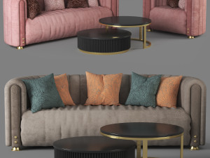 Artemest Sofa Model 3D