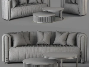 Artemest Sofa 3D Model