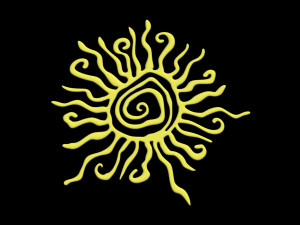 Sun amulet Modelo de Impressão 3D