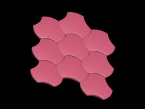 Tile mosaic Modelo de impresión 3D