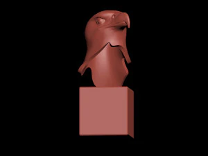 Eagle head 3D Print Model