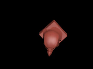 Eagle head 3D Print Model