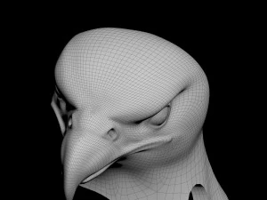 Eagle head 3D Print Model