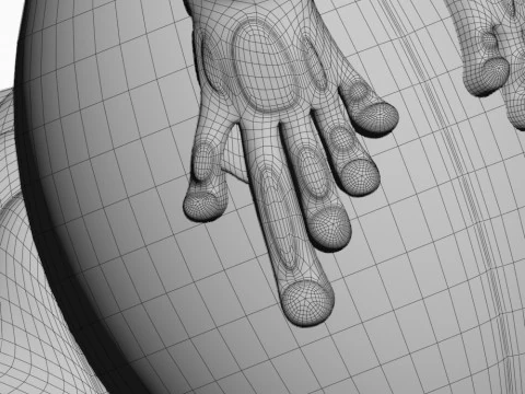 Frog 3D Print Model