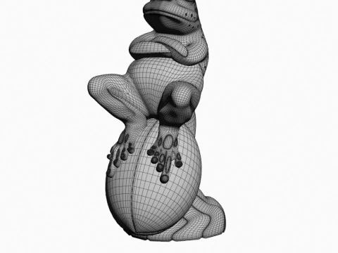 Frog 3D Print Model