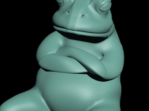 Frog Modelo de Impressão 3D