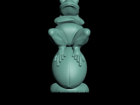 Frog Modelo de Impressão 3D