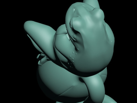 Frog Modelo de Impressão 3D