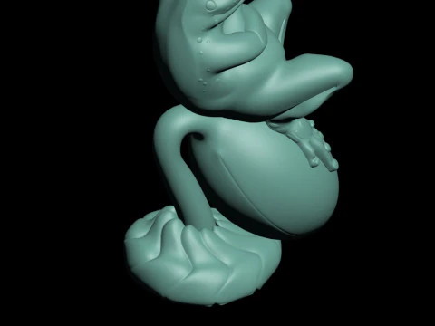 Frog 3D Print Model