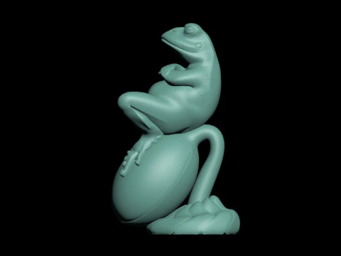 Frog 3D Print Model