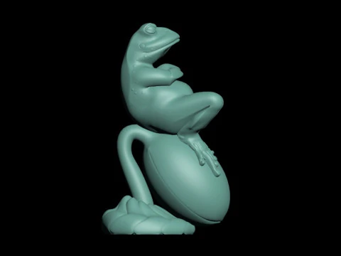 Frog 3D Print Model