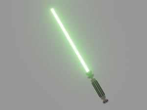 Jedi sword Modelo 3D