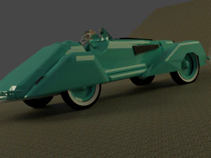 Alfa-Romeo 8c 2900b roadster 3D Model