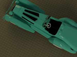 Alfa-Romeo 8c 2900b roadster 3D 모델