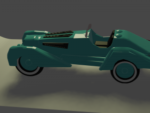 Alfa-Romeo 8c 2900b roadster 3D 모델