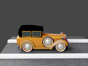 Tudor Sedan 1930 3D-Modell