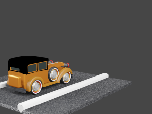 Tudor Sedan 1930 3D-Modell