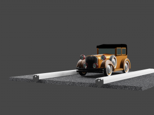 Tudor Sedan 1930 3D-Modell