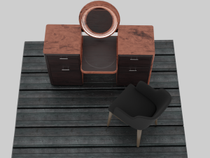 Dressing table Model 3D