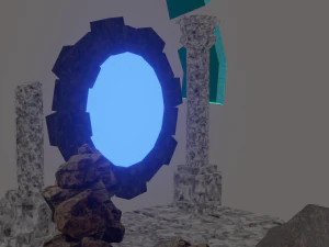 Portal 3D Modell