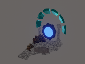 Portal 3Dモデル