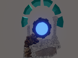Portal 3Dモデル