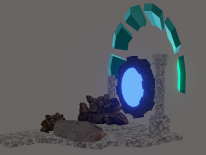 Portal 3Dモデル