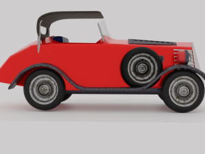 Antique car 3Dモデル