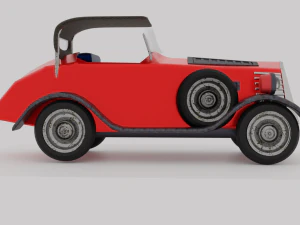 Antique car 3D Model
