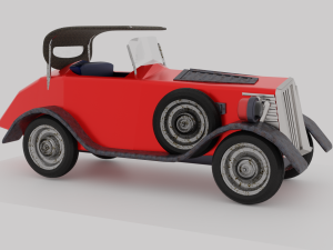 Antique car 3Dモデル