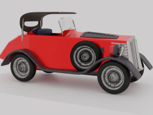 Antique car 3D Model