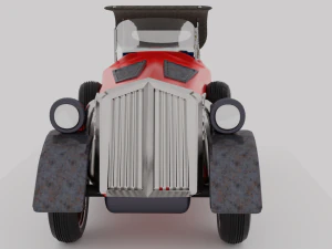 Antique car 3D Model