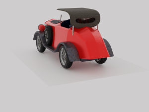 Antique car 3Dモデル