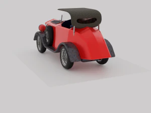 Antique car 3D Model