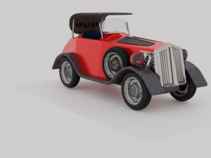 Antique car 3Dモデル