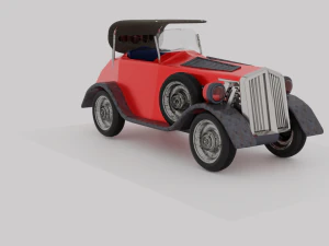 Antique car 3D Model