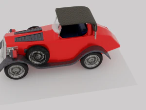 Antique car 3D Model