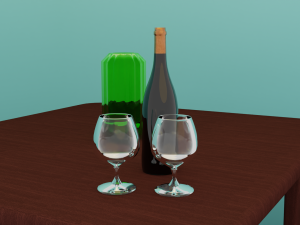 Kitchen table 3D Модель