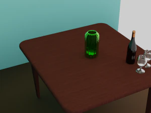 Kitchen table 3D Model