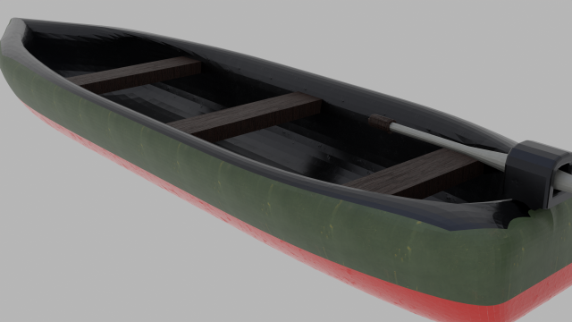Motorboat 3D Модель .c4d .max .obj .3ds .fbx .stl .blend 