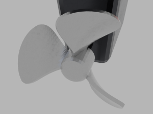 Motorboat 3D Модель